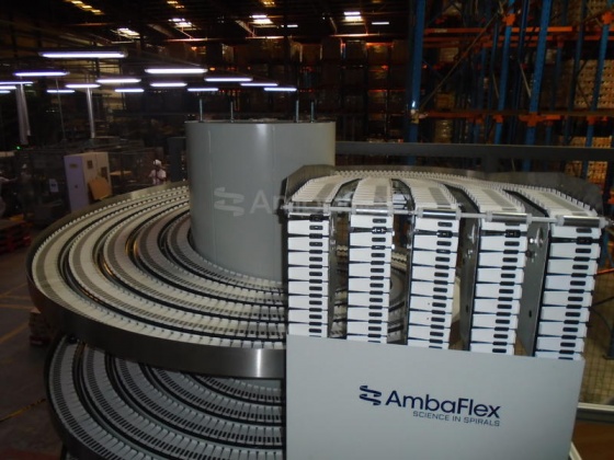 All-purpose spiral conveyor for medium to large products
